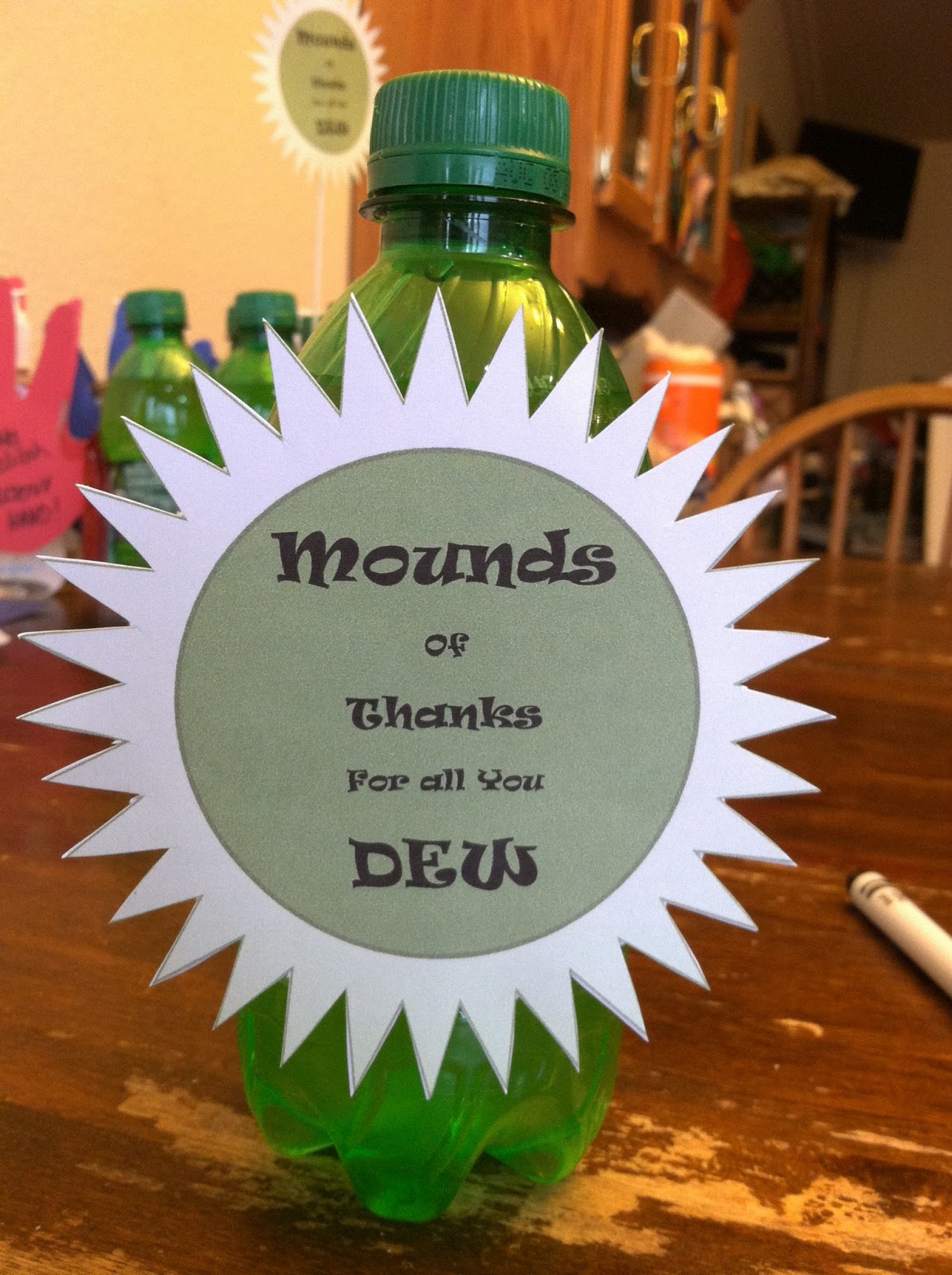 thank you mounds for all you dew just b.CAUSE